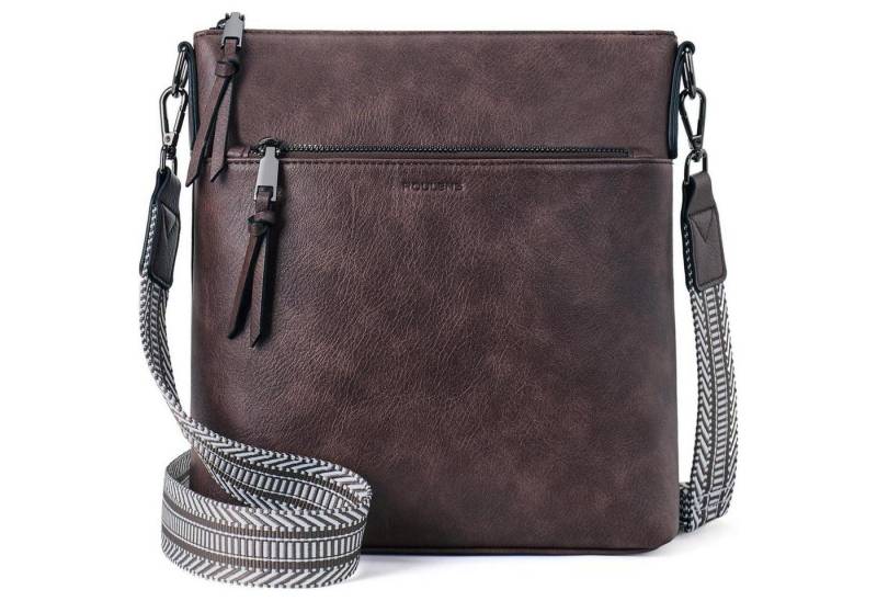 LuxusKollektion Umhängetasche Damen Umhängetasche Mittel Crossbody aus Veganes Leder RFID Schutz von LuxusKollektion