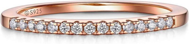 LuxusKollektion Verlobungsring Moissanit Verlobungsring Paar Rosegold 925 Silber Ehering Bandringe LuxusKollektion Verlobungsring Moissanit Verlobungsring Paar Rosegold 925 Silber Ehering Bandringe von LuxusKollektion