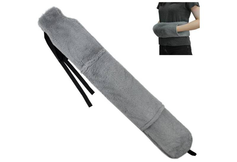 OWOZOI Wärmflasche Wärmflasche Lang mit Kängurutaschen 72cm Grau 2 Liter OWOZOI Wärmflasche Wärmflasche Lang mit Kängurutaschen 72cm Grau 2 Liter von OWOZOI