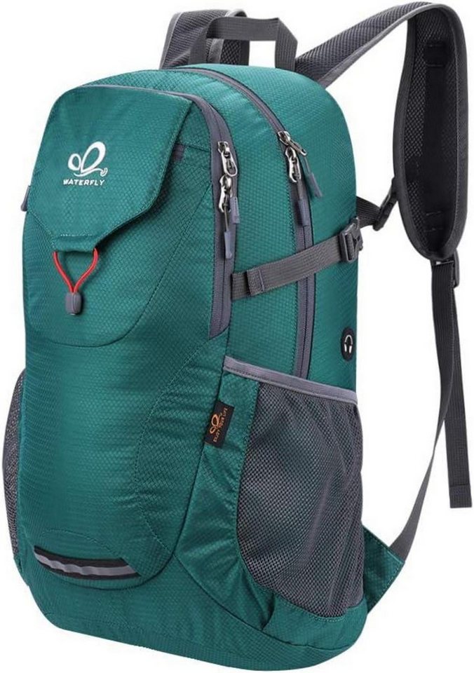 LuxusKollektion Wanderrucksack Faltbarer Wanderrucksack 30L: Leichter Tagesrucksack mit Nassfach von LuxusKollektion
