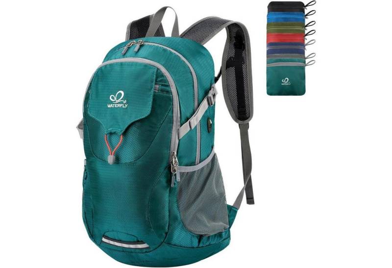 LuxusKollektion Wanderrucksack Faltbarer Wanderrucksack 30L: Leichter Tagesrucksack mit Nassfach von LuxusKollektion
