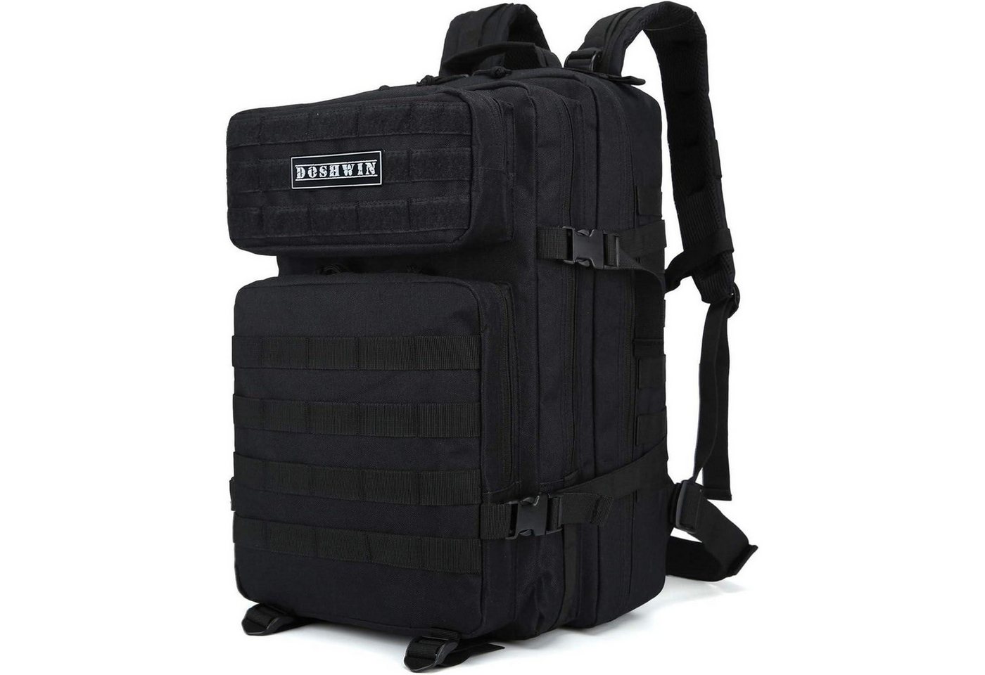 LuxusKollektion Wanderrucksack Rucksack 40L taktisch Militär Survival Molle Fluchtrucksack Schwarz LuxusKollektion Wanderrucksack Rucksack 40L taktisch Militär Survival Molle Fluchtrucksack Schwarz von LuxusKollektion