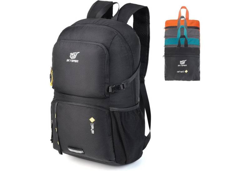 LuxusKollektion Wanderrucksack Ultraleichter Faltbarer Rucksack mit Nassfach wasserfest 30L von LuxusKollektion