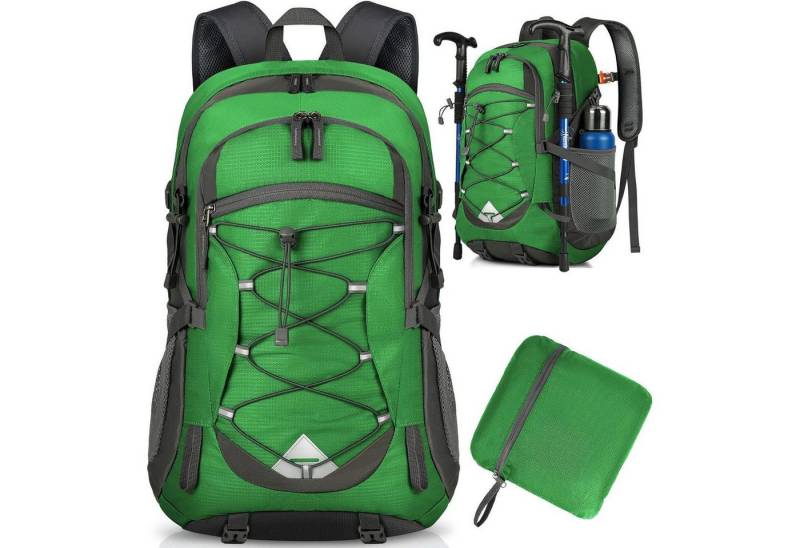 LuxusKollektion Wanderrucksack Wanderrucksack 40L Wasserdicht Leicht Faltbar Trekking Sport von LuxusKollektion