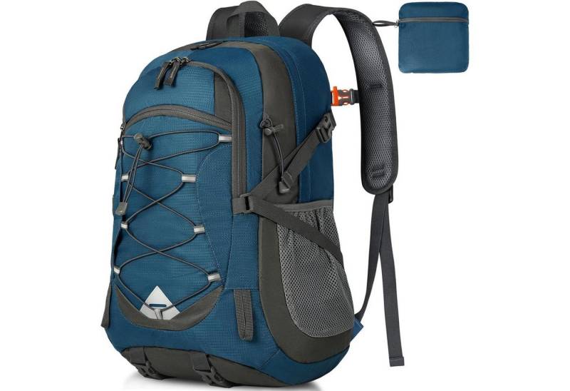 LuxusKollektion Wanderrucksack Wanderrucksack 40L wasserdicht faltbar Trekkingrucksack reflektierend von LuxusKollektion