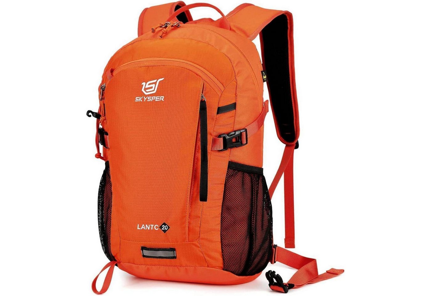 LuxusKollektion Wanderrucksack Wanderrucksack Leicht Klein Rückenbelüftung Mesh 20Liter Orange-20l LuxusKollektion Wanderrucksack Wanderrucksack Leicht Klein Rückenbelüftung Mesh 20Liter Orange-20l von LuxusKollektion