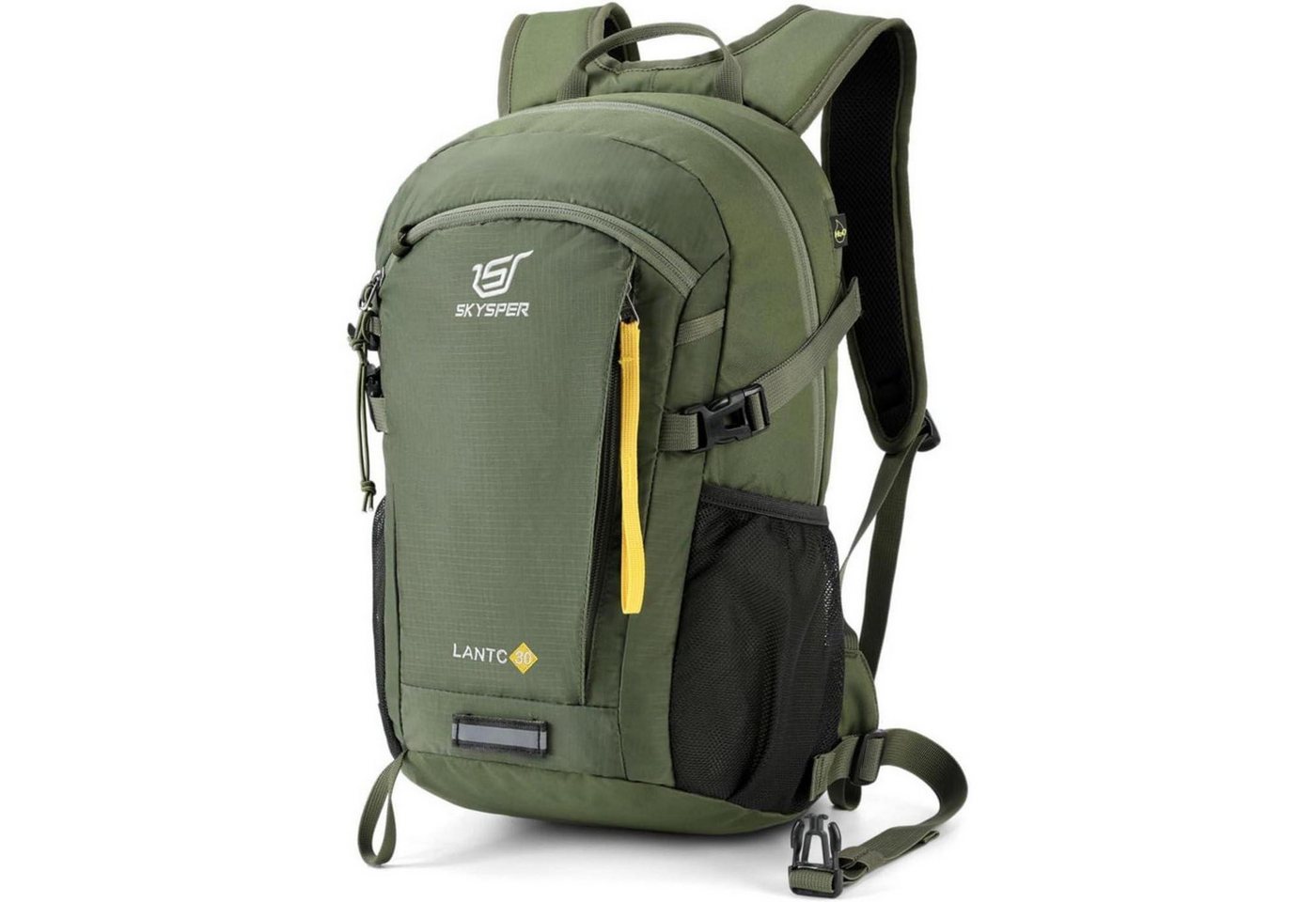 LuxusKollektion Wanderrucksack Wanderrucksack Leicht Rückenbelüftung Trekking 30Liter Militärgrün-30l LuxusKollektion Wanderrucksack Wanderrucksack Leicht Rückenbelüftung Trekking 30Liter Militärgrün-30l von LuxusKollektion