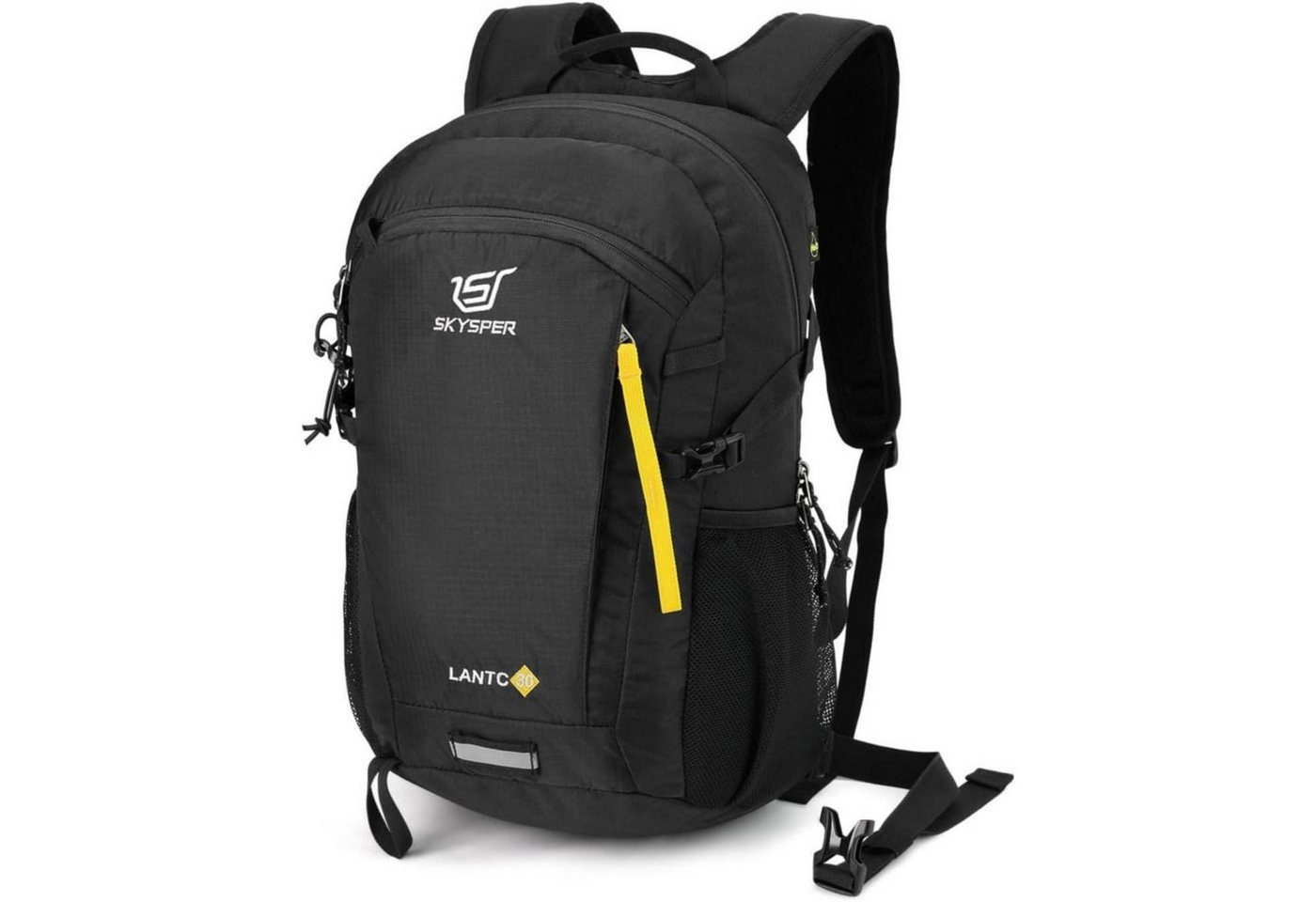 LuxusKollektion Wanderrucksack Wanderrucksack Rückenbelüftung 3D Mesh Polyester 30Liter Schwarz-30l LuxusKollektion Wanderrucksack Wanderrucksack Rückenbelüftung 3D Mesh Polyester 30Liter Schwarz-30l von LuxusKollektion