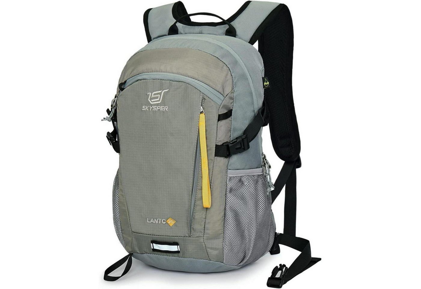 LuxusKollektion Wanderrucksack Wanderrucksack Rückenbelüftung Mesh 20Liter Hellgrau-20l LuxusKollektion Wanderrucksack Wanderrucksack Rückenbelüftung Mesh 20Liter Hellgrau-20l von LuxusKollektion