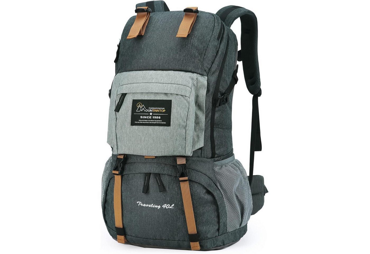 LuxusKollektion Wanderrucksack Wanderrucksack Trekkingrucksack Herren Damen 40 Liter Dunkelgrau LuxusKollektion Wanderrucksack Wanderrucksack Trekkingrucksack Herren Damen 40 Liter Dunkelgrau von LuxusKollektion