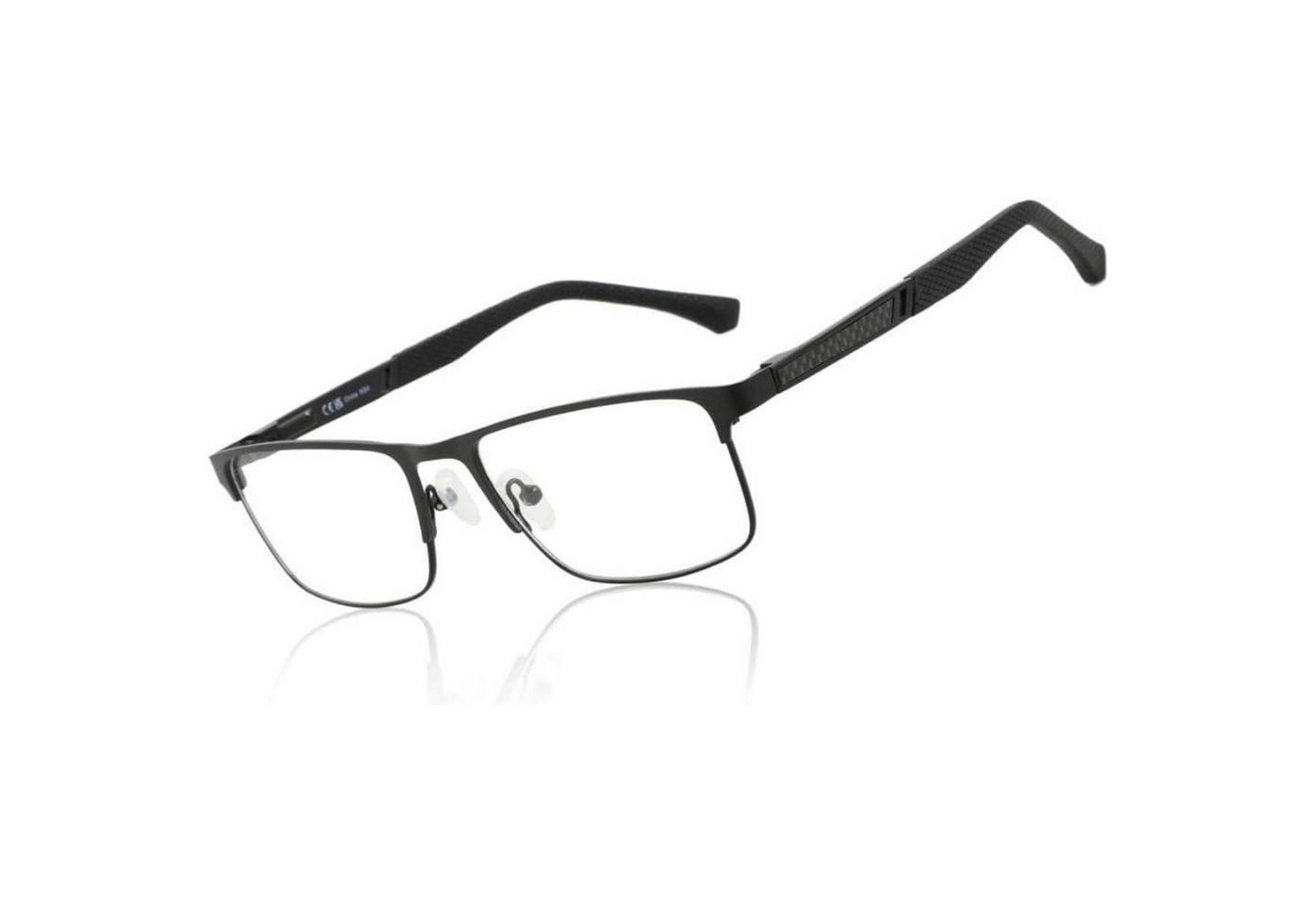 LuxusKollektion Wayfarer Lesebrille Herren Blaulichtfilter Metallgestell Sport-Computerbrille von LuxusKollektion