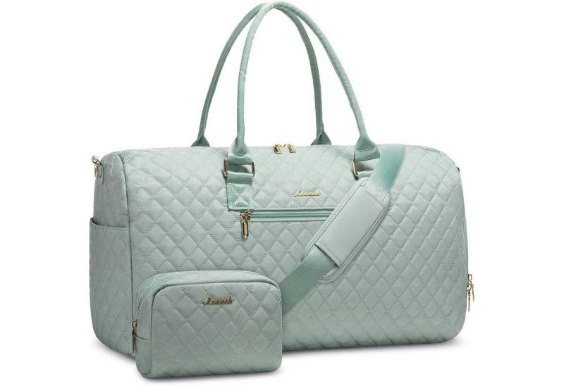 LuxusKollektion Weekender Reisetasche Damen Weekender Sporttasche mit Kulturtasche & Nassfach von LuxusKollektion