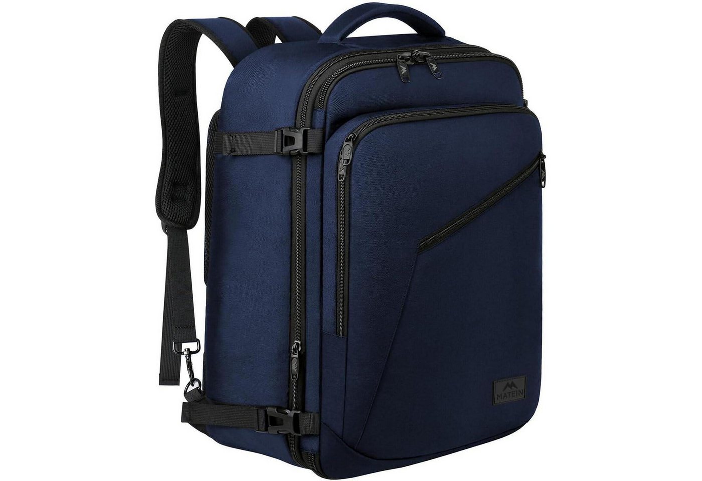 LuxusKollektion Weekender Rucksack Handgepäck 50L Wasserabweisend Air France 55x35x25cm Blau von LuxusKollektion