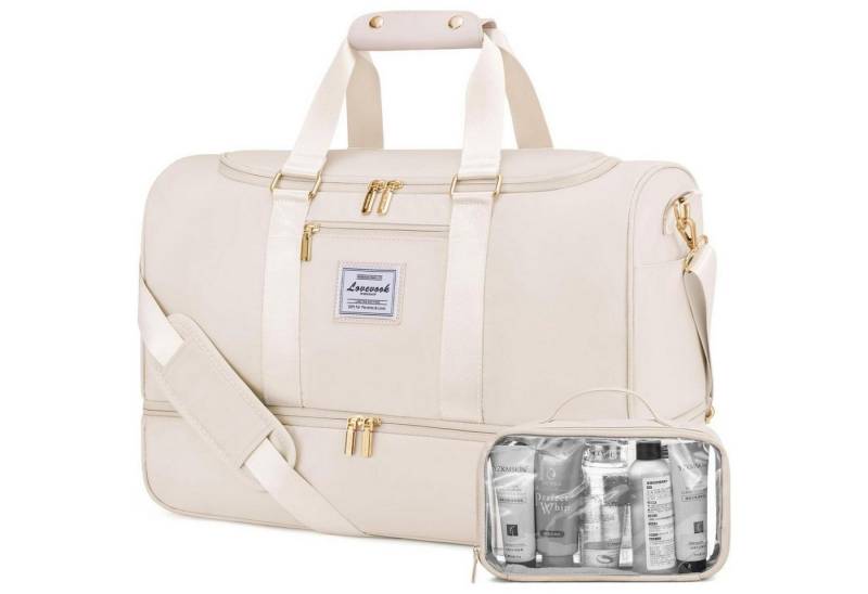 LuxusKollektion Weekender Sporttasche Damen Weekender Reisetasche mit Schuhfach von LuxusKollektion