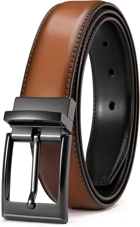 LuxusKollektion Wendegürtel Ledergürtel Herren Wendegürtel Schwarz Braun 32mm Business Anzug Hose LuxusKollektion Wendegürtel Ledergürtel Herren Wendegürtel Schwarz Braun 32mm Business Anzug Hose von LuxusKollektion