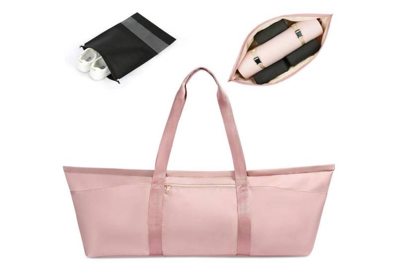 LuxusKollektion Yogatasche Große Sporttasche Damen Yogamatte Tasche Nassfach Schuhtasche von LuxusKollektion