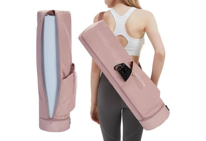LuxusKollektion Yogatasche Yogatasche Damen Nassfach Flaschentasche Reißverschluss Schultergurt von LuxusKollektion