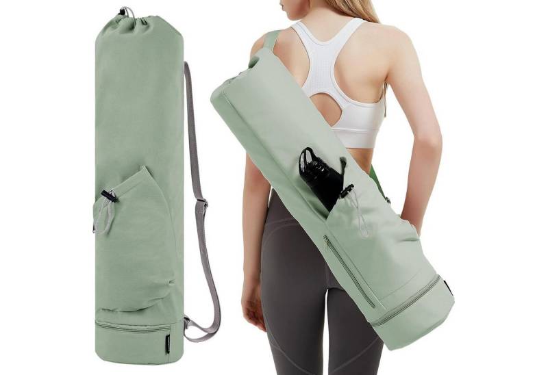 LuxusKollektion Yogatasche Yogatasche Damen Nassfach Flaschentasche Verstellbarer Schultergurt von LuxusKollektion