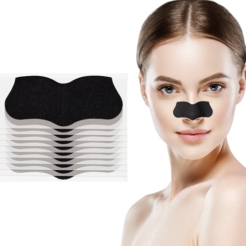 10 Stück Mitesserentferner Stripes,Anti Nosestripes Mitesser,Blackhead Clear up Strips,Nasenstrips Für Frauen und Männer,Zum Entfernen Von Mitessern und Zum Freimachen Verstopfter Poren von Luxvara