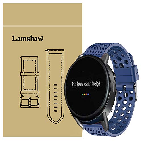 LvBu Armband Kompatibel Für Skagen falster 3, Sport Silikon Classic Ersatz Uhrenarmband Für Skagen falster 3 Smartwatch (Blau) von LvBu