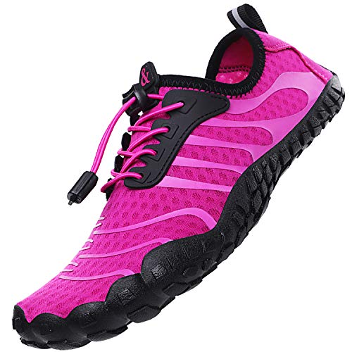 Lvptsh Badeschuhe Wasserschuhe Strandschuhe Aquaschuhe Herren Damen 37 EU Violett von Lvptsh