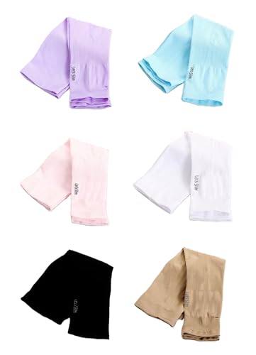 Lxing 6 Paar Arm Ärmel Abdeckung Kühlung Unisex Kühlung UV-Schutz Arm Cooling Covers Breathable Arm Abdeckung von Lxing