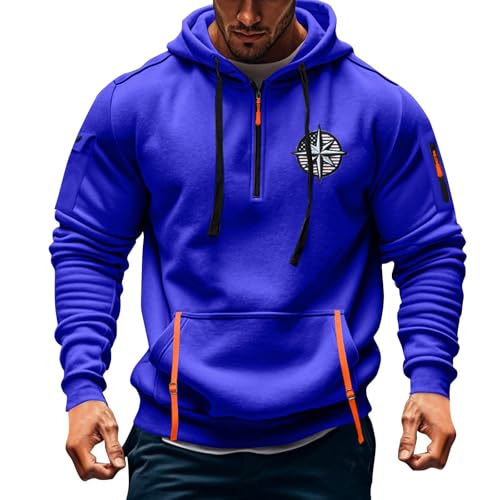 Lxitoler Oversize Pullover Herren Hoodie Herren Oversize Pullover Herren Winter Herren Pullover Pullover Herren Hoody Herren mit Kapuze warme Kleidung Activewear für Herren Oversize von Lxitoler