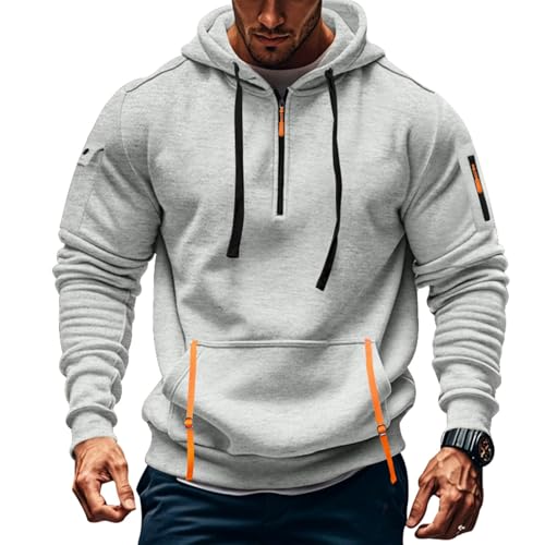 Lxitoler Pulli Herren Activewear für Herren Herren Sweatshirt Oversize Pullover Herren Pullover Herren taschenärmel Sweatshirt warme Pullover Herren Winter Herren Pullover Winter von Lxitoler