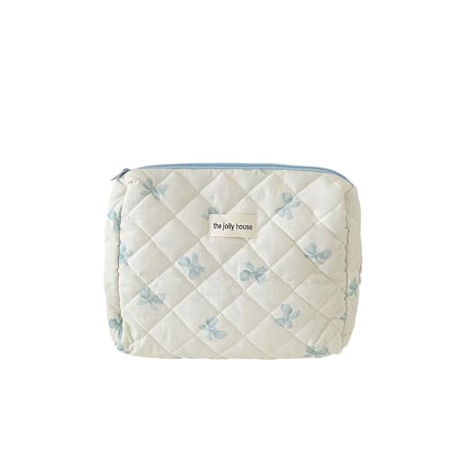 Emergency Kit Girls School Bag Kulturtasche Damen Kulturbeutel Damen Make Up Tasche Mit Blumenmuster Gross Clean Girl Room Decor FüR Make-Up-Pinsel Und Beauty-Utensilien (K) von LxmQuyliven
