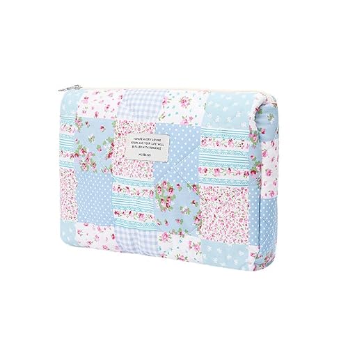 Girls School Bag Make Up Tasche Kulturtasche Damen Mit Blumenmuster Waschtasche Damen Gross Clean Girl Room Decor für Beauty-Utensilien Makeup Organizers (Q) von LxmQuyliven