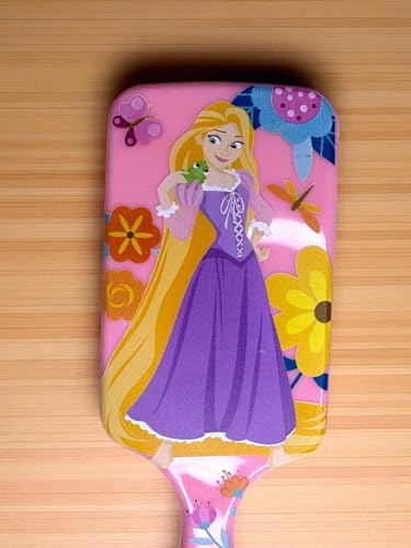 Haarbürste für Kinder mit Fantasie-Prinzessin, verhedderter Stil, weiche Entwirrung mit 3D-Design und Borsten gegen Ziehen, für trockenes und nasses Haar, ideales Geschenk für Mädchen Haarbürste für Kinder mit Fantasie-Prinzessin, verhedderter Stil, weiche Entwirrung mit 3D-Design und Borsten gegen Ziehen, für trockenes und nasses Haar, ideales Geschenk für Mädchen von LyHogar