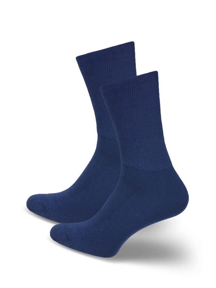 Lycille Socken 1 Paar Lycille Socken 37/41 aus Baumwolle für DIABETIKER von Lycille