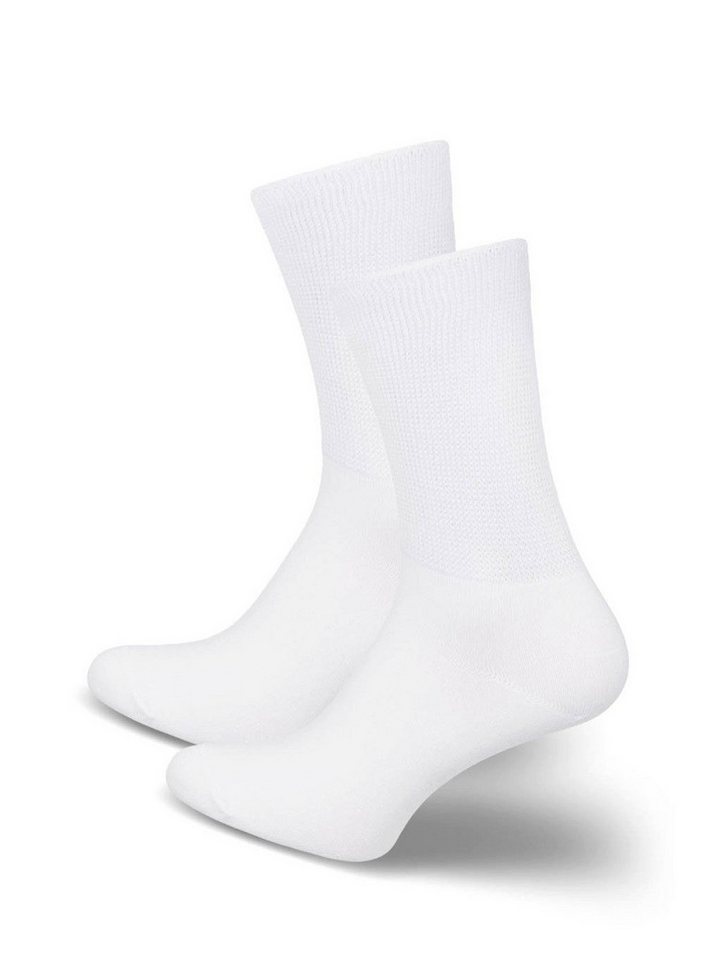 Lycille Socken 1 Paar Lycille Socken 37/41 aus Baumwolle für DIABETIKER von Lycille