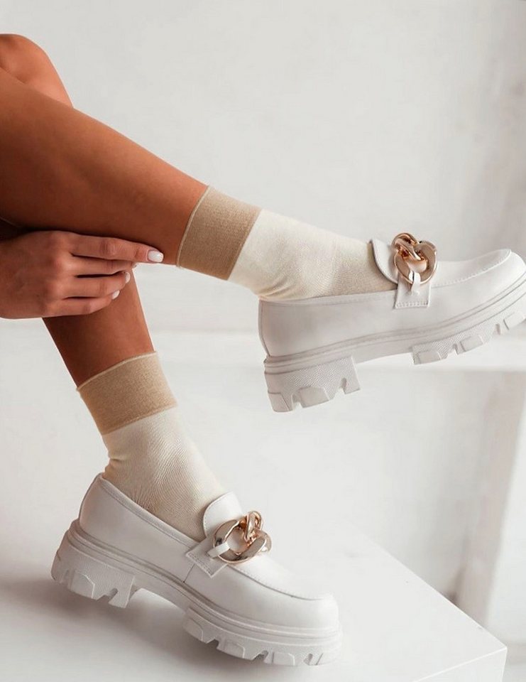 Lycille Socken SOCKEN MIT LUREX-BAND von Lycille