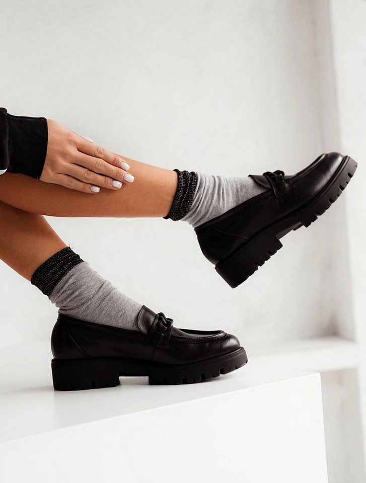 Lycille Socken SOCKEN MIT LUREX-BAND von Lycille