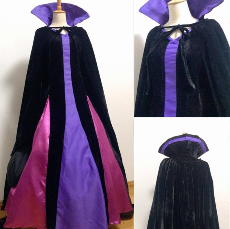 Handmade - Cosplay Maleficent Kostüm, Böse Königin Outfits Erwachsene Kinder Plus Größe Erhältlich von LydiaCosplay