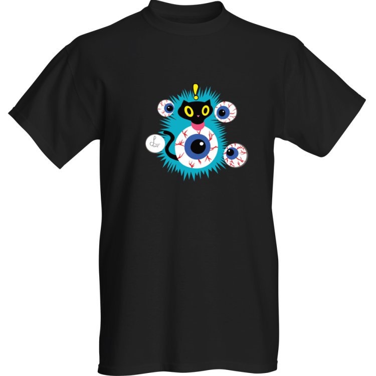 Augapfel Katze, Schroedie T-Shirt Augapfel Katze, Schroedie T-Shirt von Lydsons