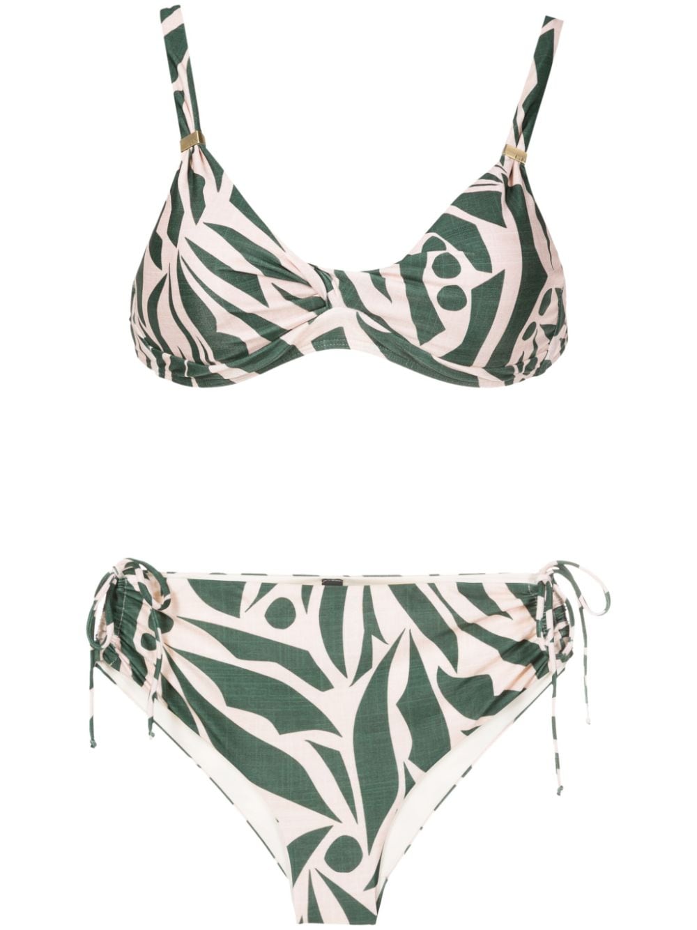 Lygia & Nanny Bikini mit Print - Grün von Lygia & Nanny