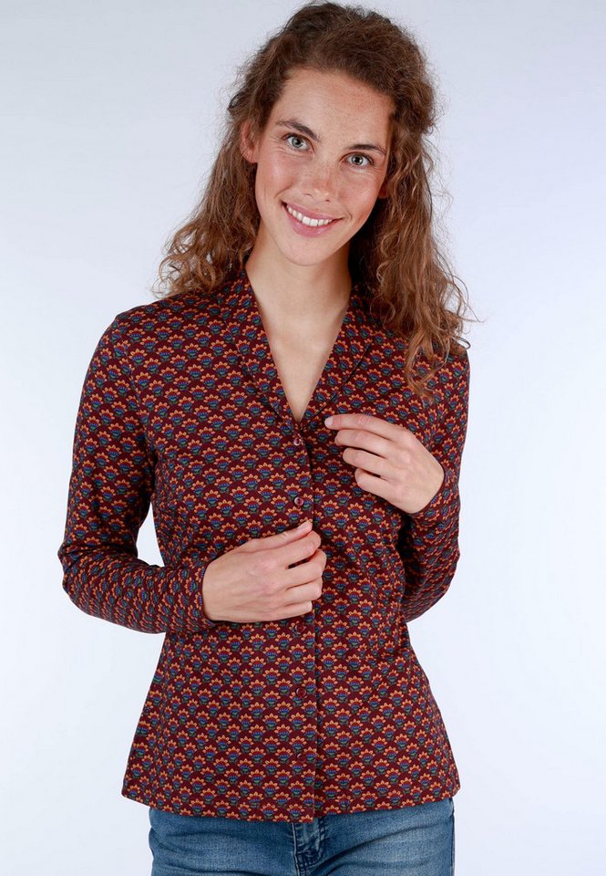 Lykka du Nord Klassische Bluse Anette Bio-Baumwolle von Lykka du Nord