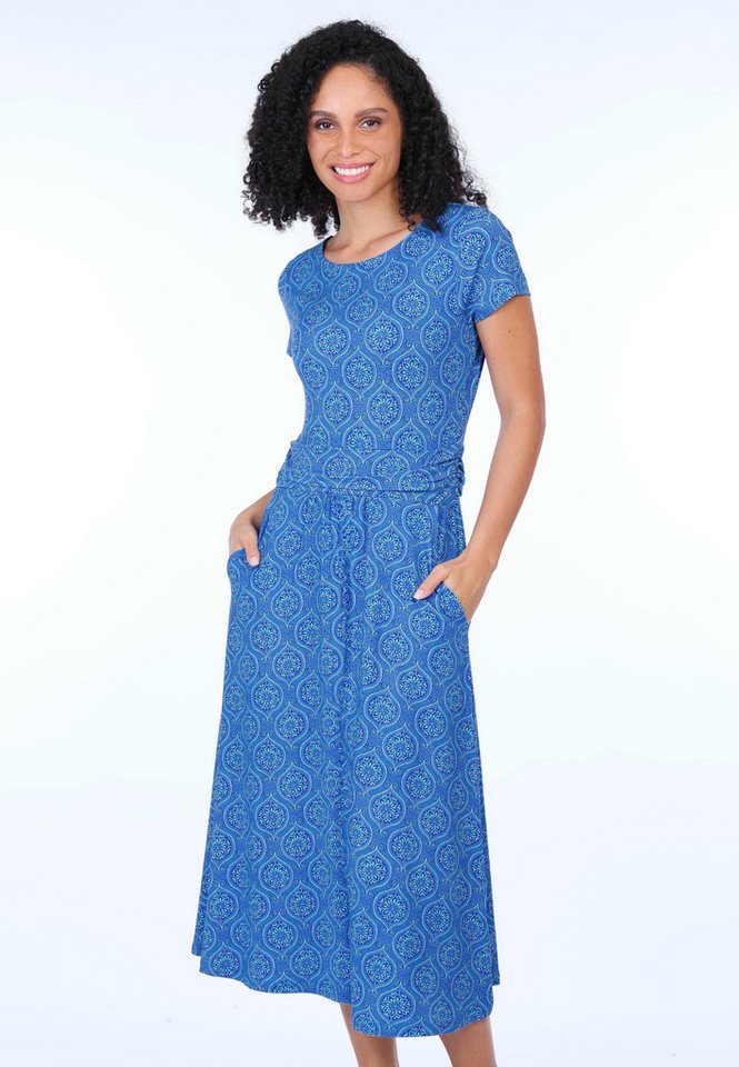 Lykka du Nord Sommerkleid Malind mandala Taillenraffung von Lykka du Nord