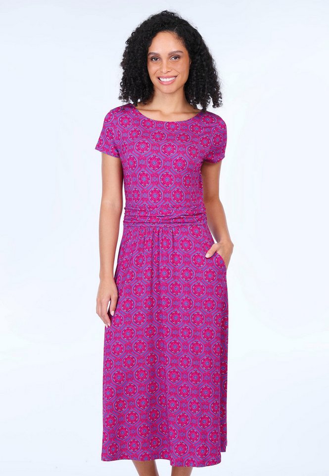 Lykka du Nord Sommerkleid Malind mandala Taillenraffung von Lykka du Nord