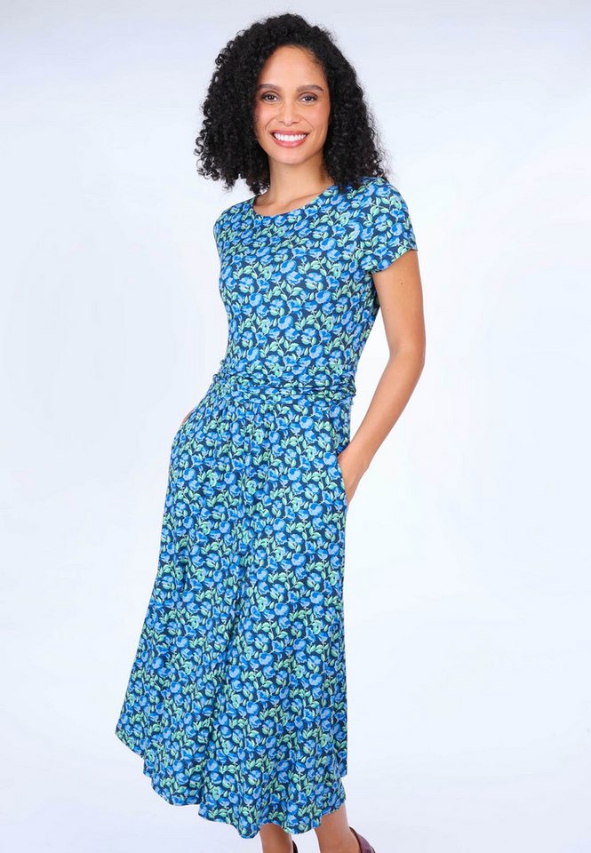 Lykka du Nord Sommerkleid Malind rosy Taillenraffung von Lykka du Nord