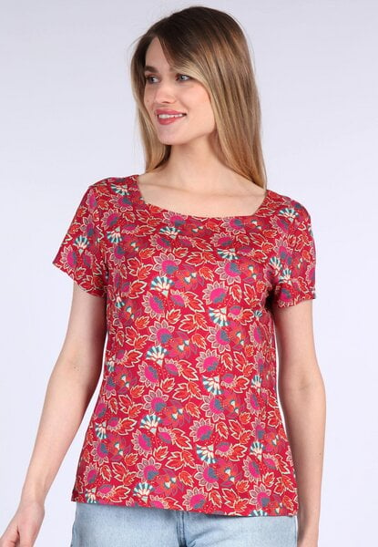 Lykka du Nord T-Shirt Tal oriental flower von Lykka du Nord