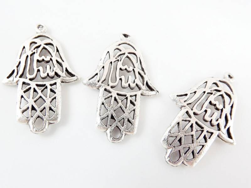 Hand Der Fatima Hamsa in Handarbeit Hergestellt von LylaSupplies