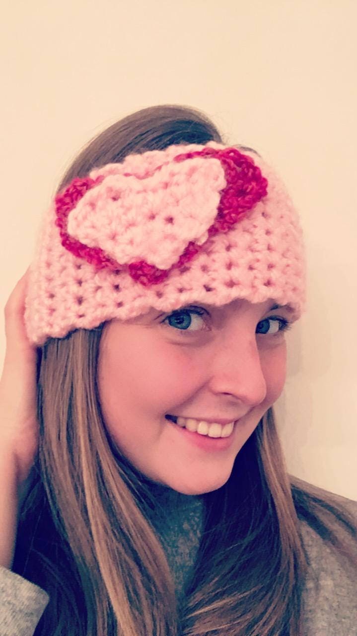 Herzen Stirnwärmer von LylasPlayhouse