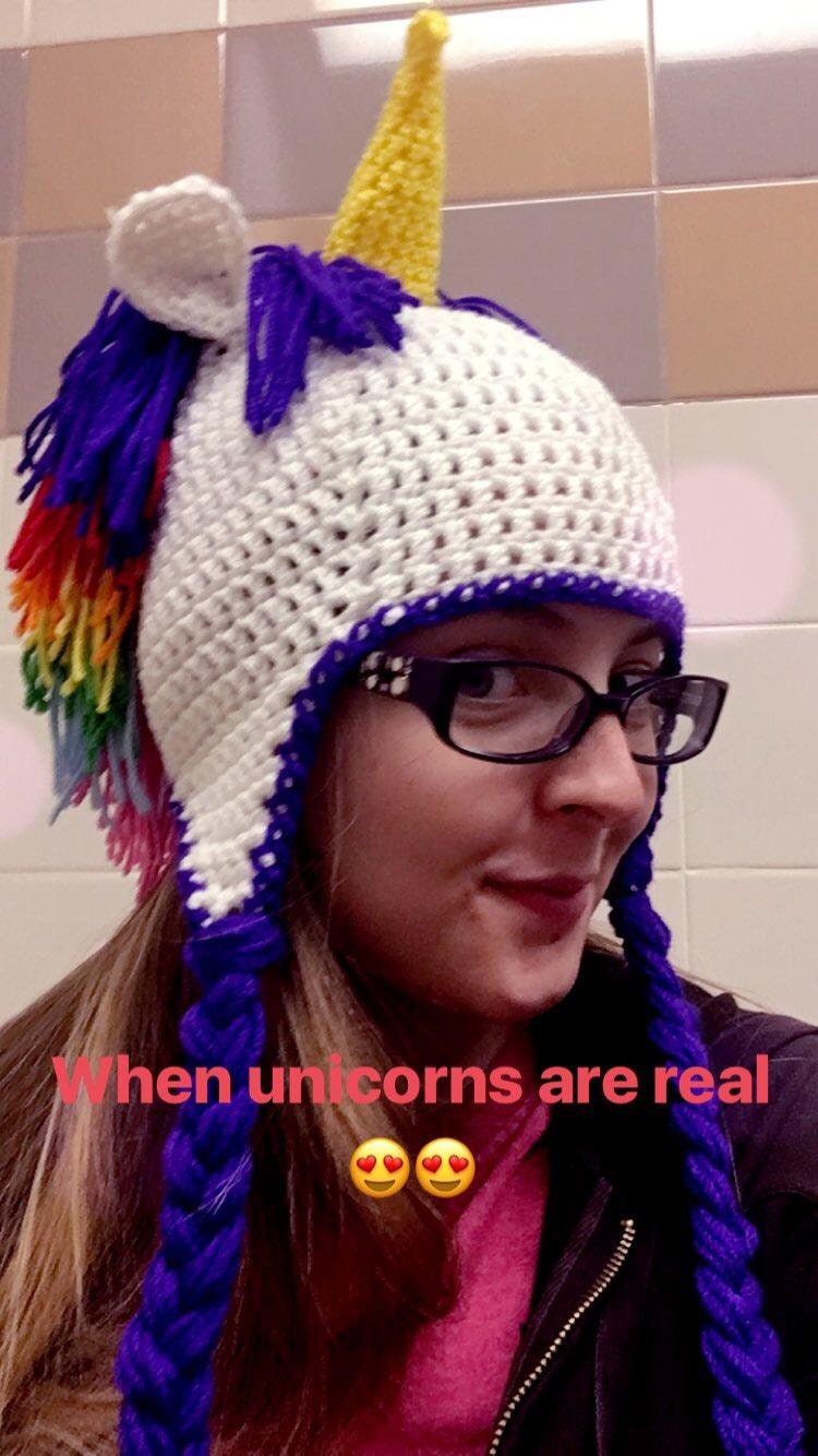 Personalisierbar Einhorn Hut von LylasPlayhouse