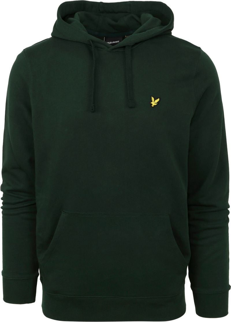 Lyle and Scott Hoodie Dunkelgrün - Größe M von Lyle and Scott