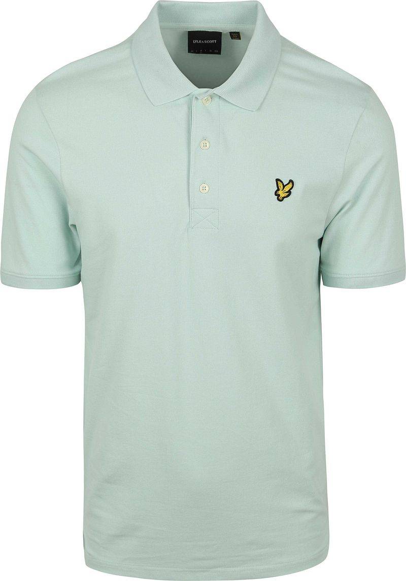 Lyle and Scott Poloshirt Ambient Grün - Größe M von Lyle and Scott