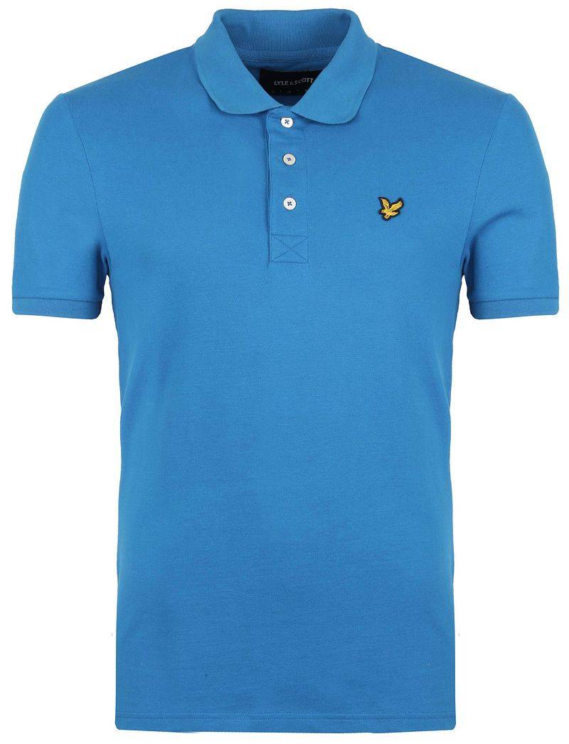 Lyle and Scott Poloshirt Blau  - Größe L von Lyle and Scott