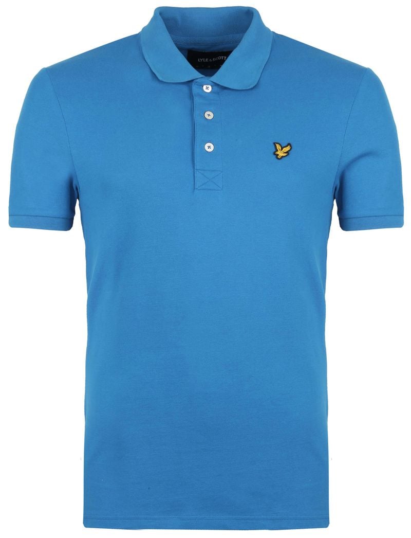 Lyle and Scott Poloshirt Blau  - Größe M von Lyle and Scott